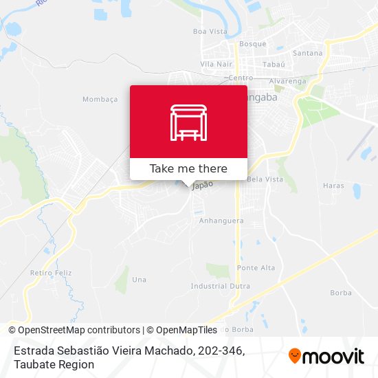Estrada Sebastião Vieira Machado, 202-346 map