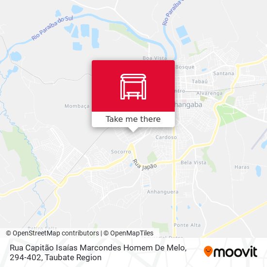 Rua Capitão Isaías Marcondes Homem De Melo, 294-402 map
