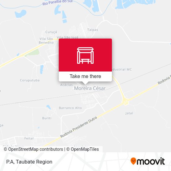 P.A map