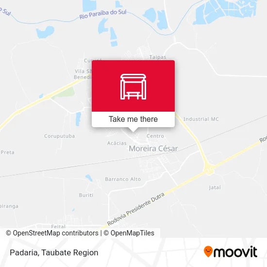 Padaria map