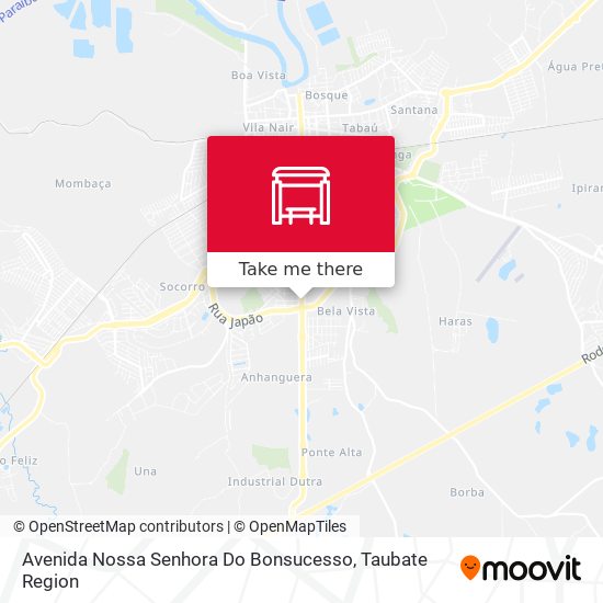 Mapa Avenida Nossa Senhora Do Bonsucesso