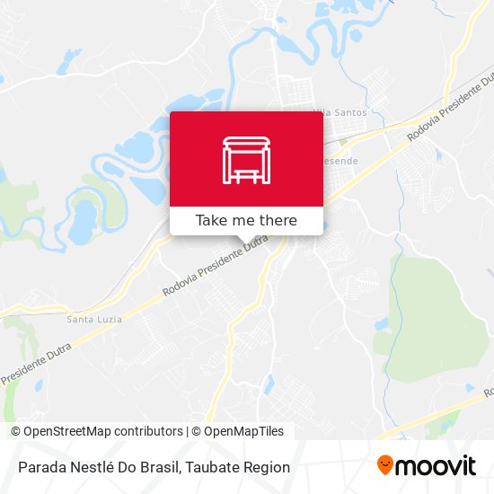 Mapa Parada Nestlé Do Brasil