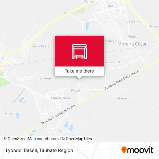 Lyondel Basell map