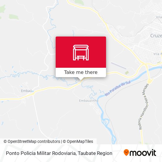 Mapa Ponto Policia Militar Rodoviaria