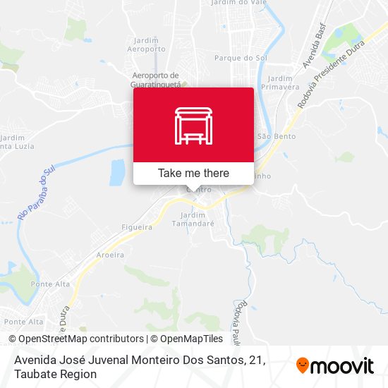 Mapa Avenida José Juvenal Monteiro Dos Santos, 21