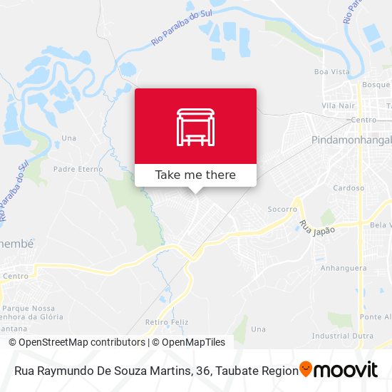 Rua Raymundo De Souza Martins, 36 map