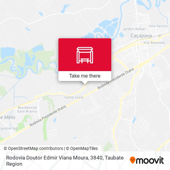 Rodovia Doutor Edmir Viana Moura, 3840 map