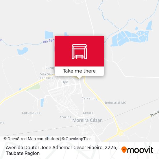 Avenida Doutor José Adhemar Cesar Ribeiro, 2226 map