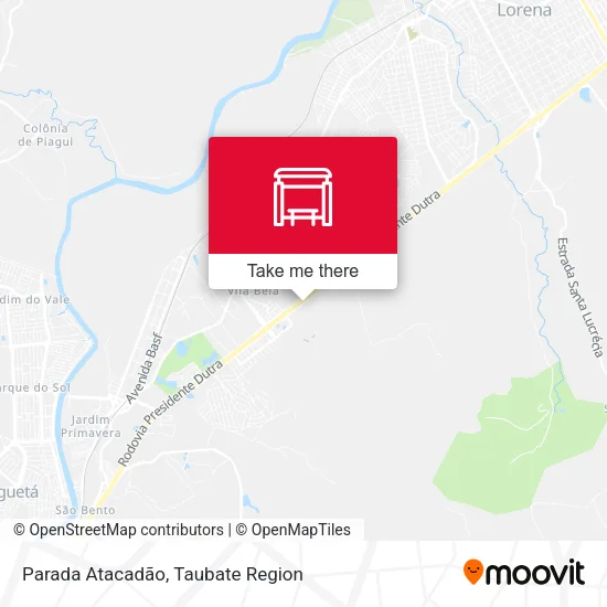 Parada Atacadão map