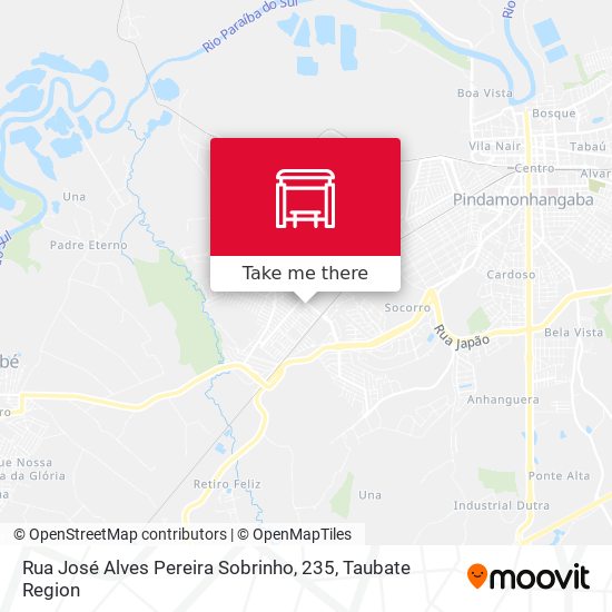 Rua José Alves Pereira Sobrinho, 235 map