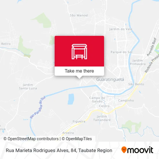 Rua Marieta Rodrigues Alves, 84 map