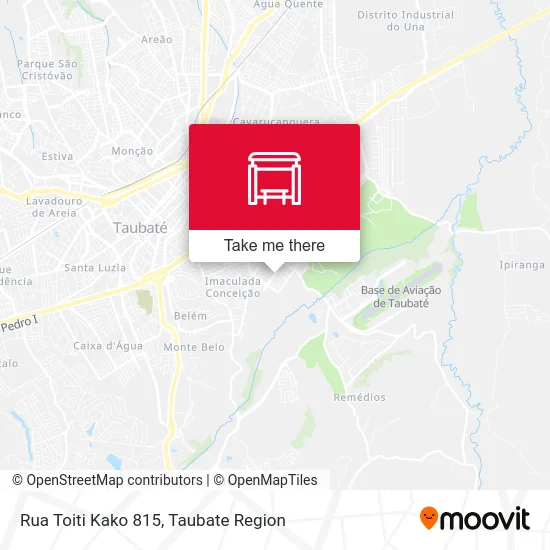 Rua Toiti Kako 815 map