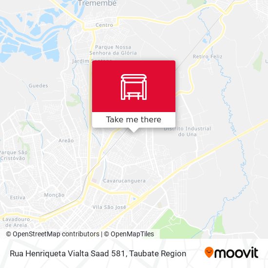 Rua Henriqueta Vialta Saad 581 map