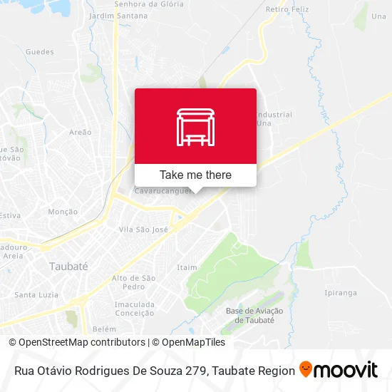 Rua Otávio Rodrigues De Souza 279 map