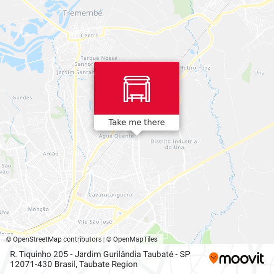 R. Tiquinho 205 - Jardim Gurilândia Taubaté - SP 12071-430 Brasil map