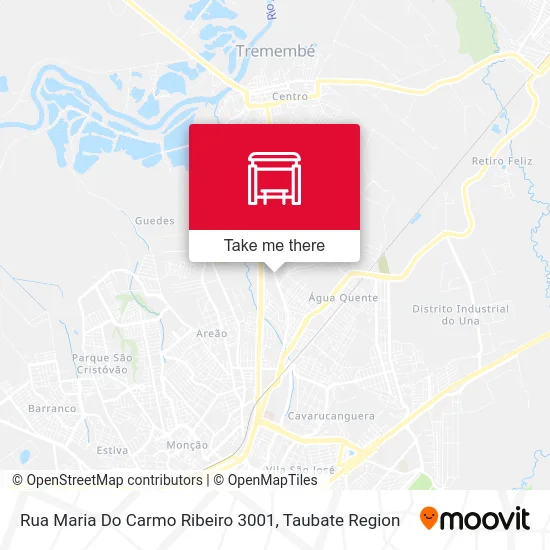 Rua Maria Do Carmo Ribeiro 3001 map