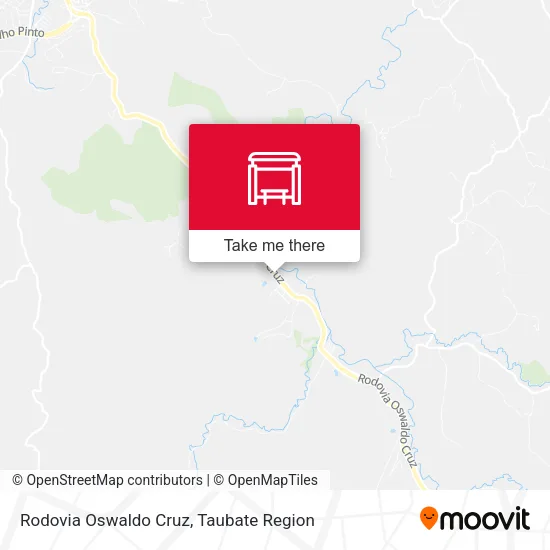 Rodovia Oswaldo Cruz map