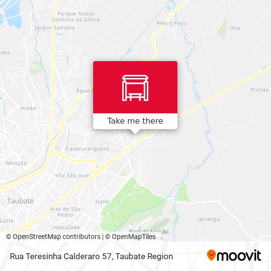 Rua Teresinha Calderaro 57 map