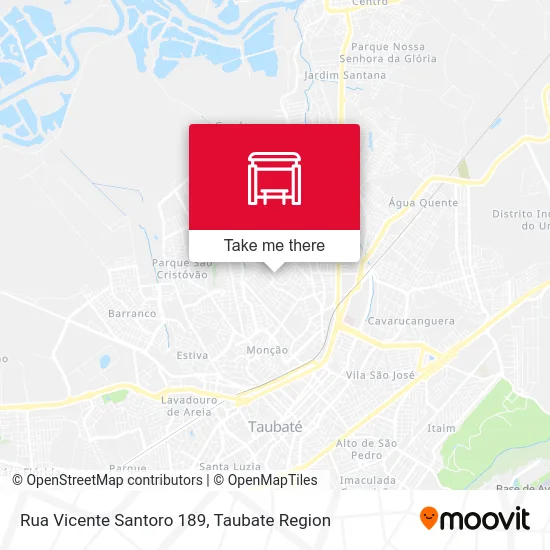 Rua Vicente Santoro 189 map