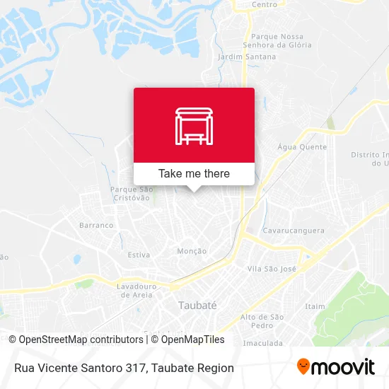 Rua Vicente Santoro 317 map