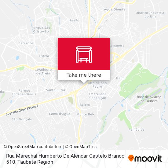 Rua Marechal Humberto De Alencar Castelo Branco 510 map