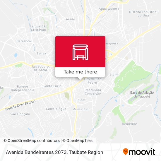 Avenida Bandeirantes 2073 map