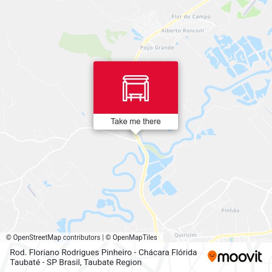 Rod. Floriano Rodrigues Pinheiro - Chácara Flórida Taubaté - SP Brasil map