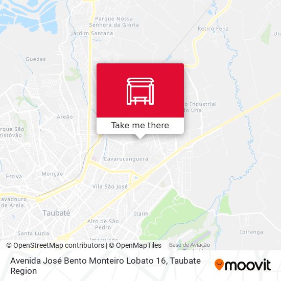 Avenida José Bento Monteiro Lobato 16 map