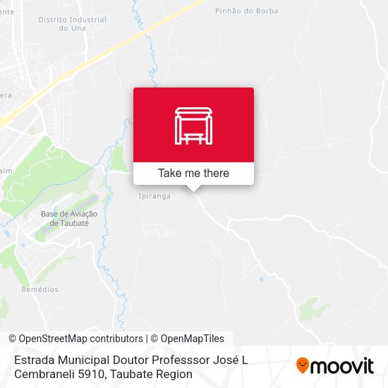 Estrada Municipal Doutor Professsor José L Cembraneli 5910 map