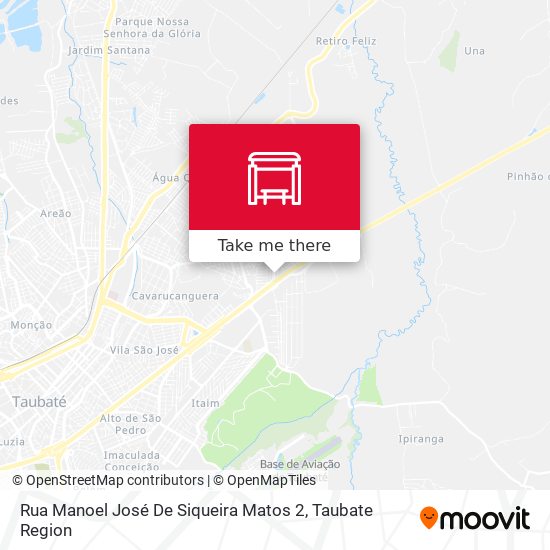 Mapa Rua Manoel José De Siqueira Matos 2