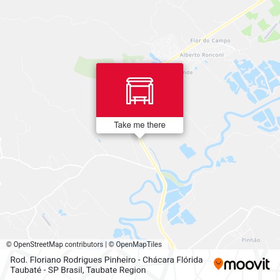 Rod. Floriano Rodrigues Pinheiro - Chácara Flórida Taubaté - SP Brasil map