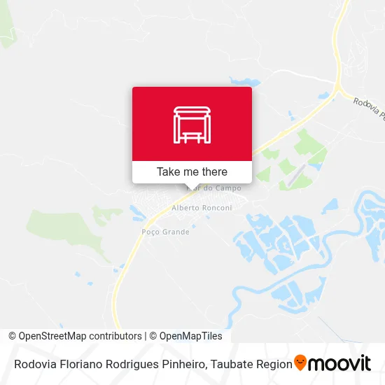 Rodovia Floriano Rodrigues Pinheiro map