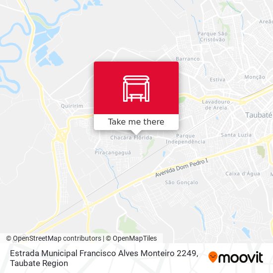 Estrada Municipal Francisco Alves Monteiro 2249 map
