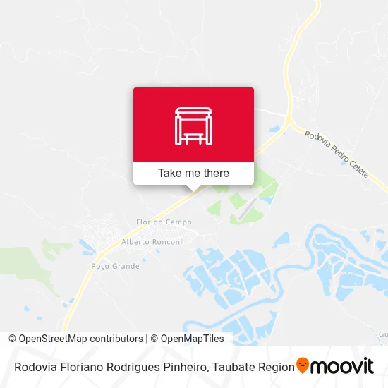 Rodovia Floriano Rodrigues Pinheiro map
