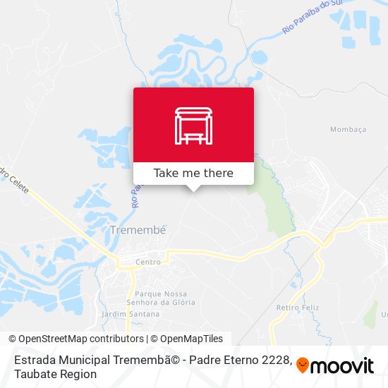 Estrada Municipal Tremembã© - Padre Eterno 2228 map