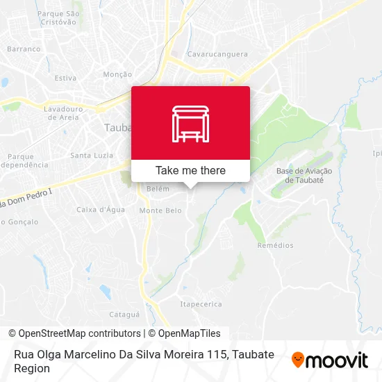 Rua Olga Marcelino Da Silva Moreira 115 map