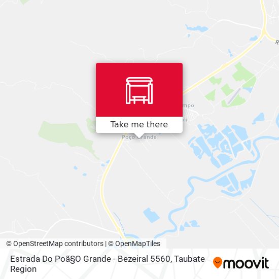 Estrada Do Poã§O Grande - Bezeiral 5560 map