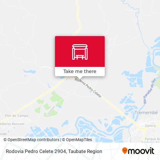 Rodovia Pedro Celete 2904 map
