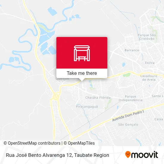Rua José Bento Alvarenga 12 map