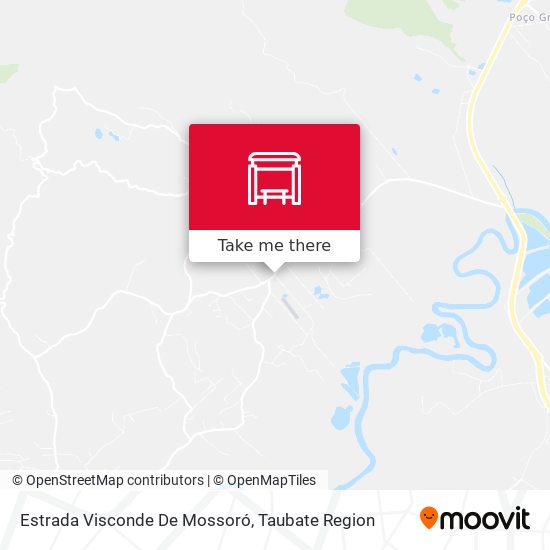 Mapa Estrada Visconde De Mossoró
