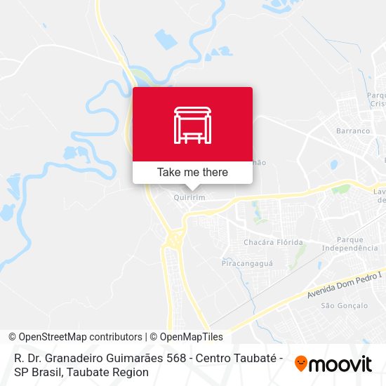 R. Dr. Granadeiro Guimarães 568 - Centro Taubaté - SP Brasil map
