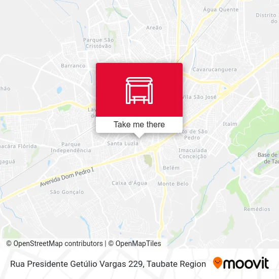Rua Presidente Getúlio Vargas 229 map