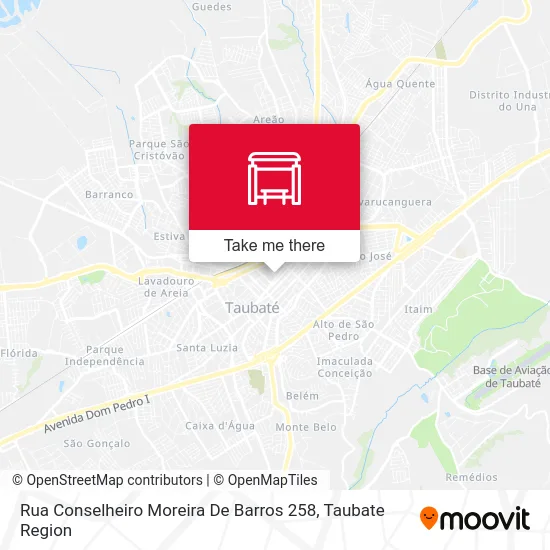 Rua Conselheiro Moreira De Barros 258 map