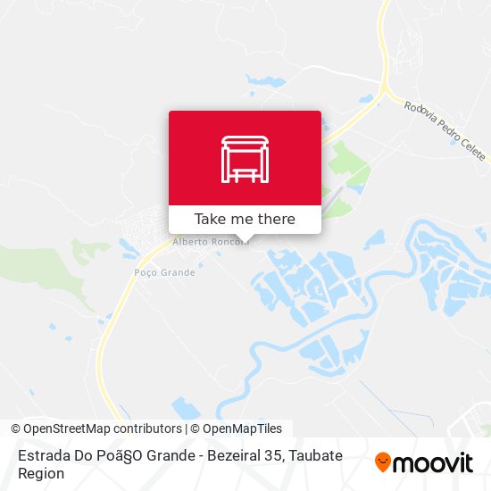 Estrada Do Poã§O Grande - Bezeiral 35 map