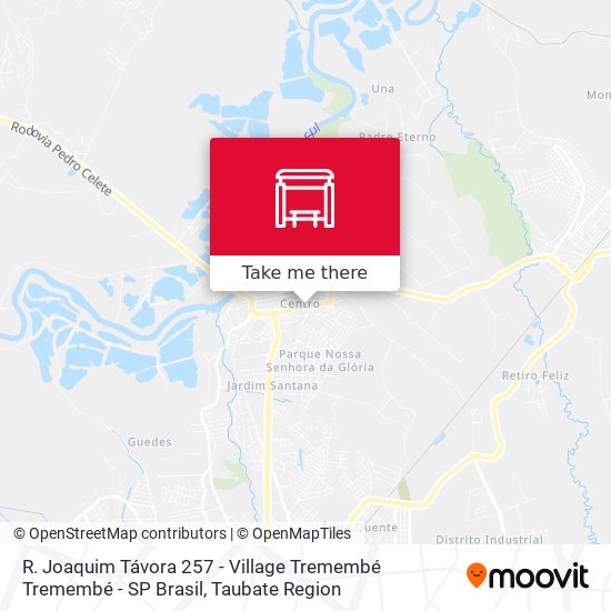 R. Joaquim Távora 257 - Village Tremembé Tremembé - SP Brasil map