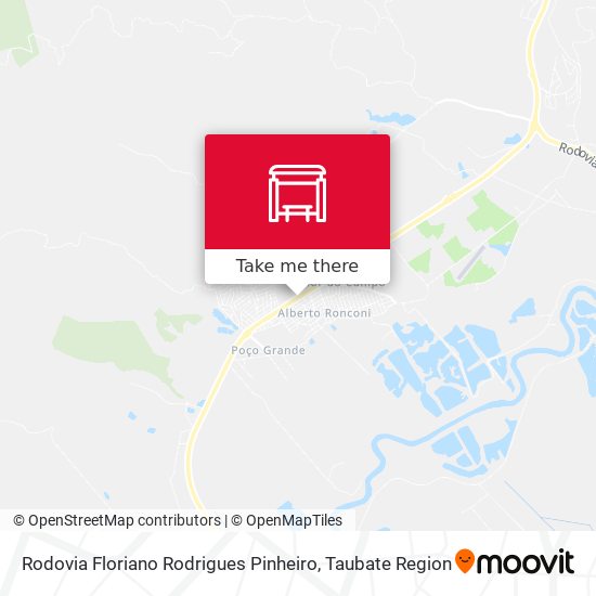 Rodovia Floriano Rodrigues Pinheiro map