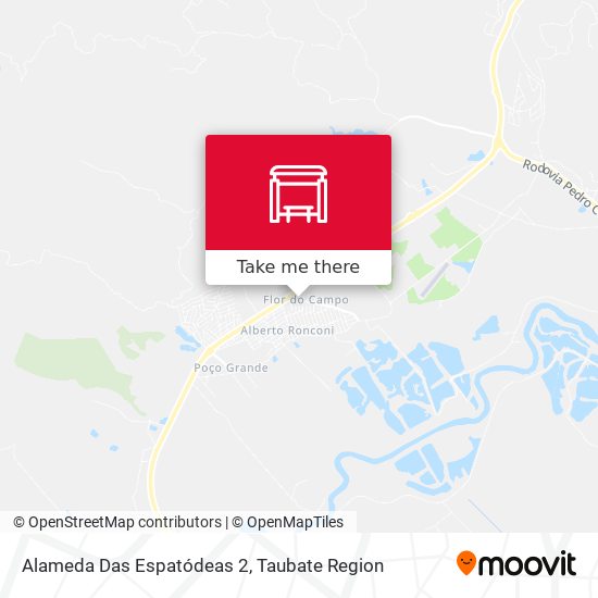 Alameda Das Espatódeas 2 map