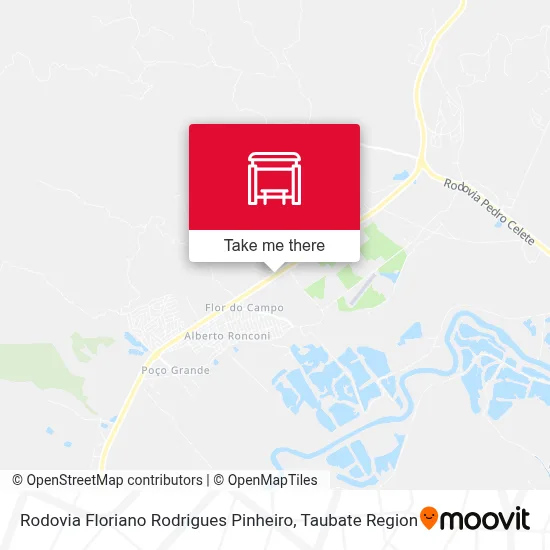 Rodovia Floriano Rodrigues Pinheiro map