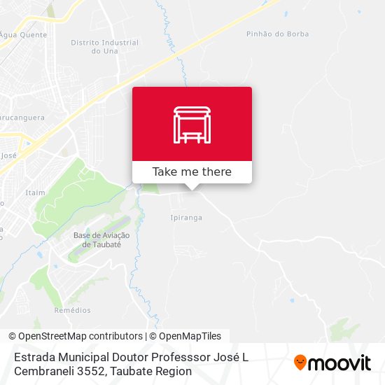 Estrada Municipal Doutor Professsor José L Cembraneli 3552 map
