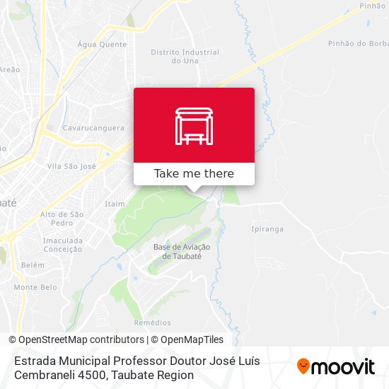 Estrada Municipal Professor Doutor José Luís Cembraneli 4500 map